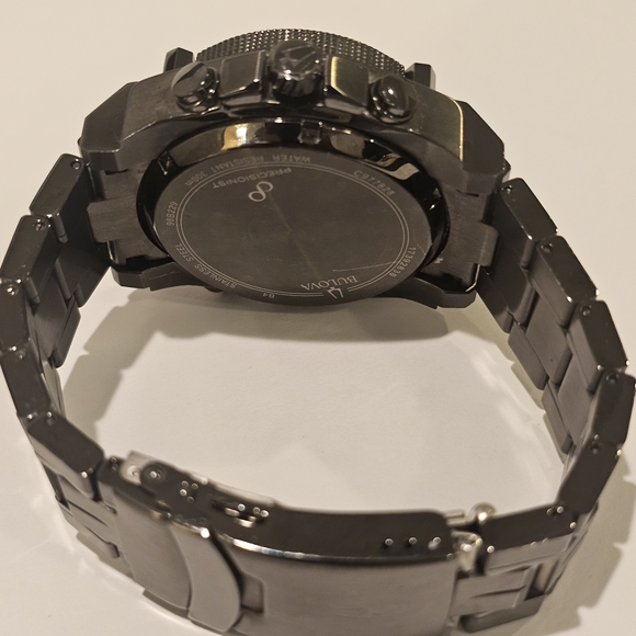 Bulova Men's Stainless Steel Chronograph Watch - Picture 3 of 5